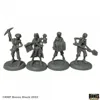 Reaper Miniatures Bones Black Skeletal Treasure Crew Miniatures In Gray