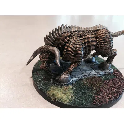 Reaper Miniatures Bones-brass Bull Miniature Games