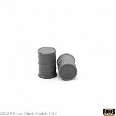Reaper Miniatures Bones Break Modern Barrels Miniatures - Pack Of 2