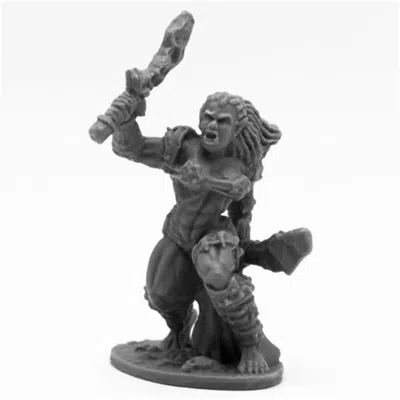 Reaper Miniatures Bones Jade Fire Warrior Miniatures, Black