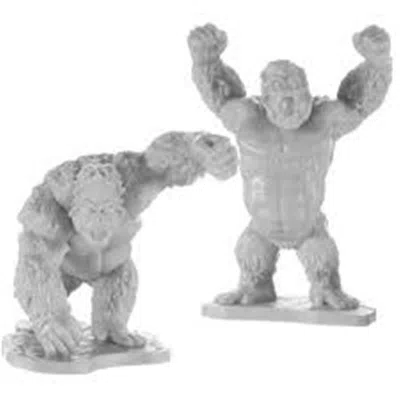 Reaper Miniatures Bones Killer Apes Miniatures, 2 Count