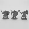 Reaper Miniatures Bones Maggotcrown Men At Arms Miniatures, Black - Pack Of 3