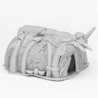 Reaper Miniatures Bones Runehorn Hut Miniatures, Black