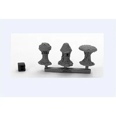 Reaper Miniatures Bones Shrieking Fungi Miniatures, Black - Pack Of 3