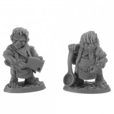 Reaper Miniatures Bones United States Of America Halfling Cooks Miniature