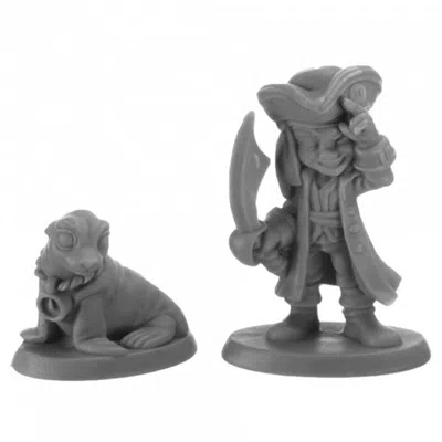 Reaper Miniatures Bones United States Of America Skipper & Scuttle Miniature