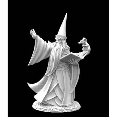 Reaper Miniatures Bones Usa Darius The Wizard Miniature Figure