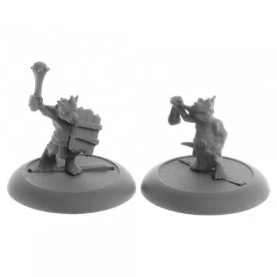 Reaper Miniatures Dark Heaven Legends Ratpelt Kobolds Miniatures - 2 Piece