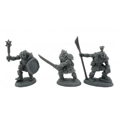 Reaper Miniatures Dungeon Dweller Scarneck Hobgoblins Miniatures Pack Of 3