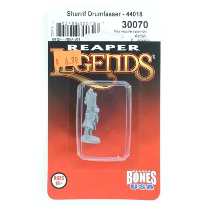 Reaper Miniatures Legends Sheriff Drumfasser Miniature
