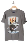 Reason Delorean Graphic Print T-shirt In Grey