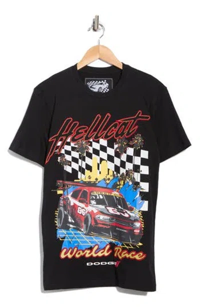 Reason Dodge Hellcat Graphic T-shirt In Black