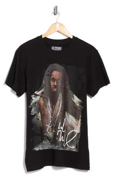 Reason Lil Wayne Graphic T-shirt In Black