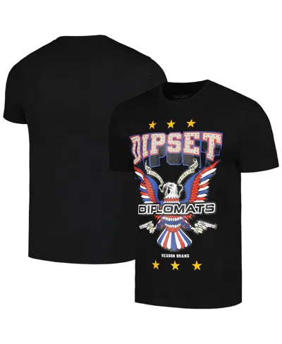 Reason Men's And Women's Black The Diplomats Members T-shirt