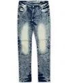 Reason Men's Big And Tall Craft Medium Rinse Denim Jeans In Blue