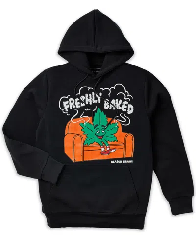 Reason Men's Freshly Baked Pullover Hoodie In Black