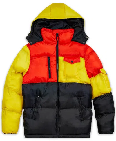 Reason Men's Larry Puffer Jacket In Multi