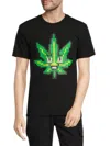 REASON MEN'S PIXEL LEAF GRAPHIC TEE