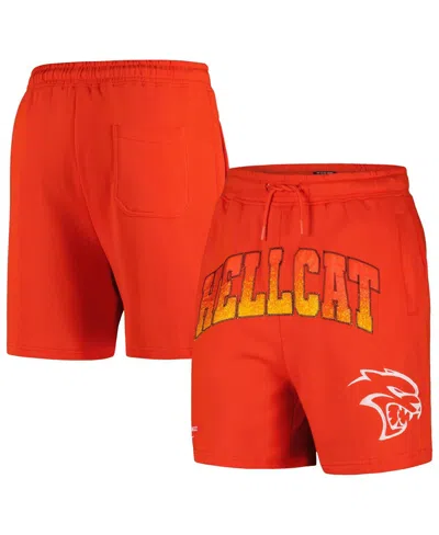Reason Men's Red Dodge Hellcat Arc Shorts