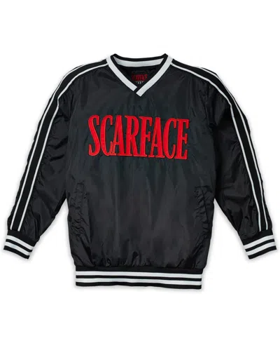 Reason Men's Scarface Pullover Windbreaker Sweatshirt In Black