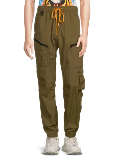 Reason Men's Vibes Cargo Joggers In Green