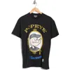 Reason Popeye Graphic T-shirt In Black