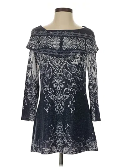 Pre-owned Reba Casual Dress In Blue
