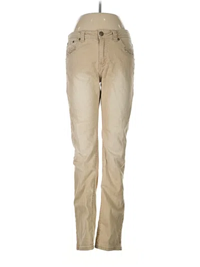 Pre-owned Reba Jeans In Brown