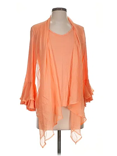 Pre-owned Reba Kimono In Orange