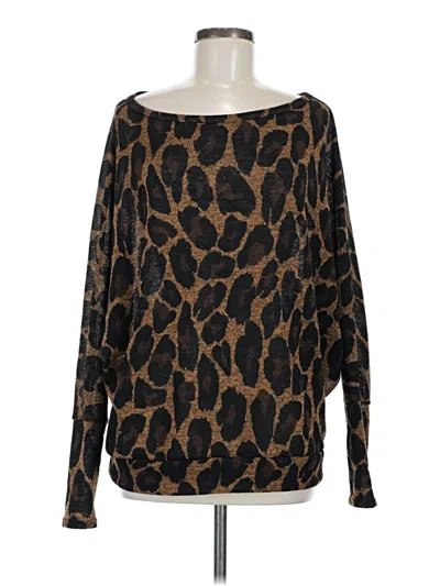 Pre-owned Reba Pullover Sweater In Brown