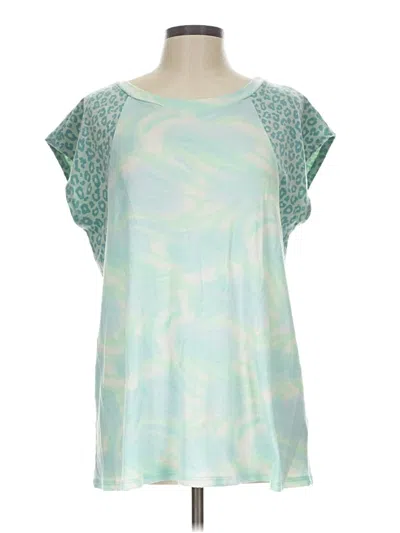 Pre-owned Reba Sleeveless T-shirt In Teal