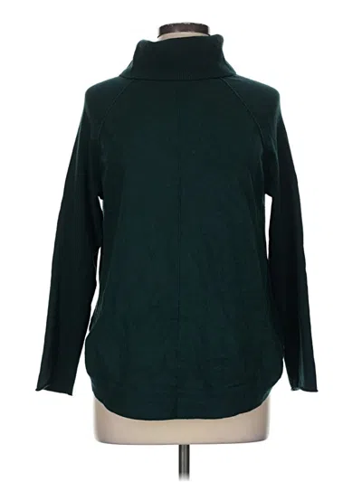 Pre-owned Reba Turtleneck Sweater In Green