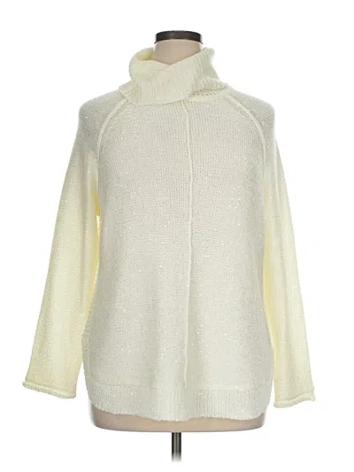 Pre-owned Reba Turtleneck Sweater In Ivory