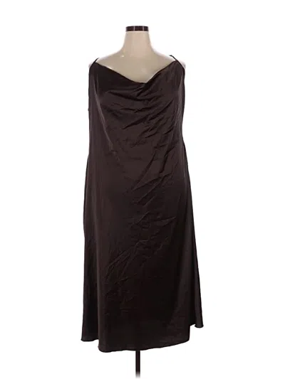 Pre-owned Rebdolls Cocktail Dress In Brown