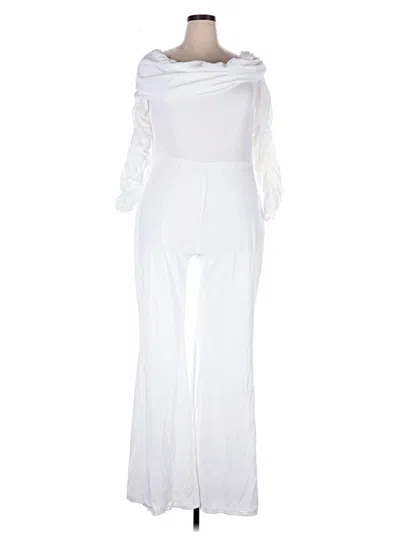 Pre-owned Rebdolls Jumpsuit In White