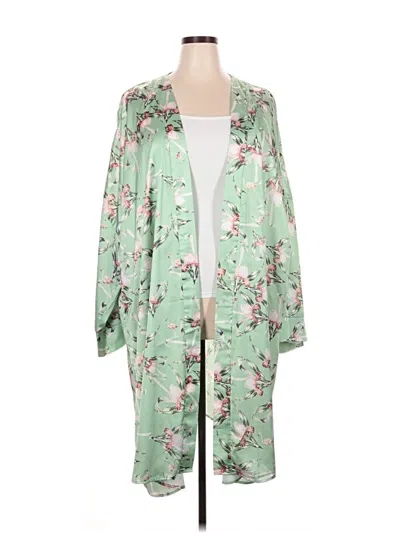 Pre-owned Rebdolls Kimono In Green