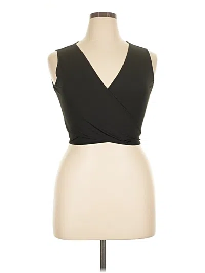 Pre-owned Rebdolls Sleeveless Blouse In Black
