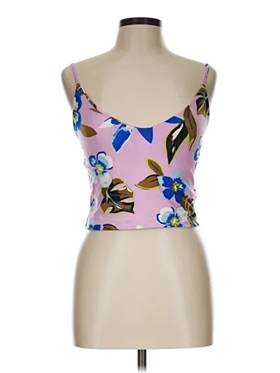 Pre-owned Rebdolls Tube Top Pink Strapless Neckline Tops