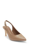 Rebecca Allen Arrow Slingback Pump In Brown