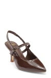 Rebecca Allen Bowie Slingback Pump In Brown