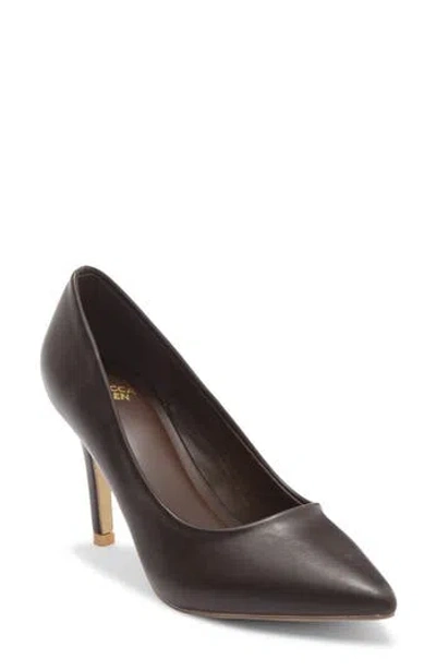 Rebecca Allen Pointed Toe Pump In Brown