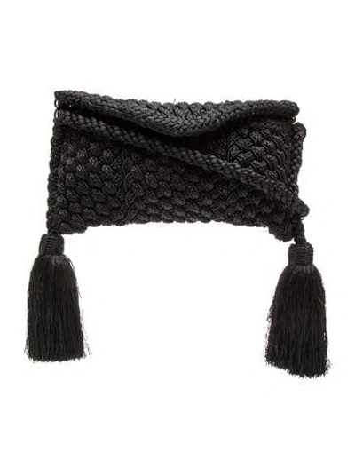 Pre-owned Rebecca De Ravenel Shoulder Bag In Black