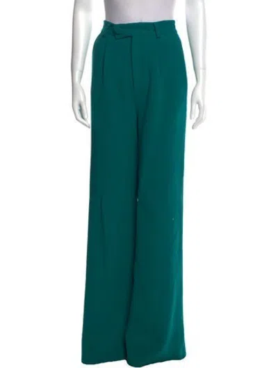 Pre-owned Rebecca De Ravenel Wide Leg Pants In Blue