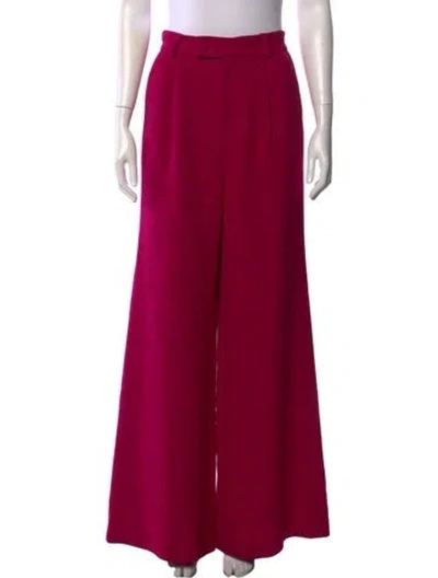 Pre-owned Rebecca De Ravenel Wide Leg Pants In Purple