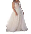 Rebecca Ingram Katiya Wedding Dress In Ivory In Multi
