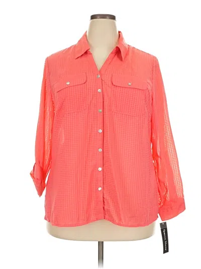 Rebecca Malone 3/4 Sleeve Blouse In Multi
