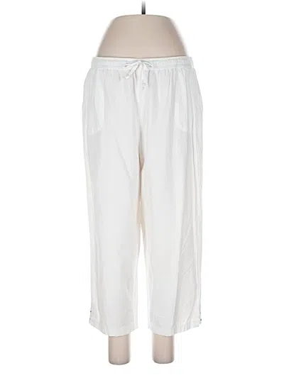 Pre-owned Rebecca Malone Casual Pants In White