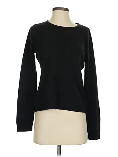 Pre-owned Rebecca Malone Pullover Sweater In Black