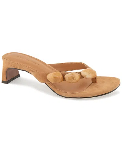 Rebecca Minkoff Alaine Suede Sandal In Neutral