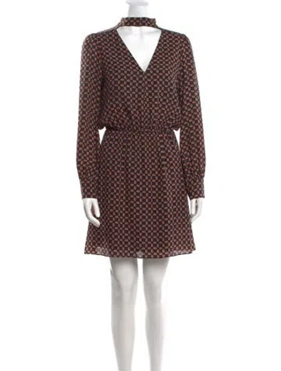 Pre-owned Rebecca Minkoff All You Need Sweatshirt Mini Dress In Black
